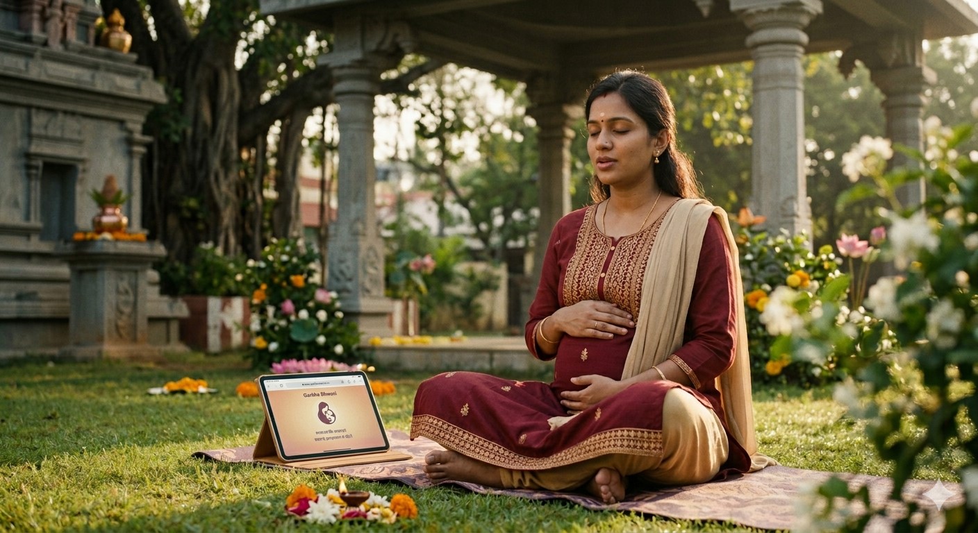 The Sacred Sound: How Chanting Shlokas Shapes Your Baby's Spiritual Quotient (SQ)