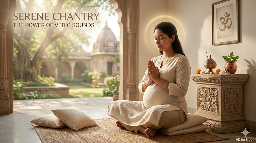 Garbha Samskaar Chanting — How Sacred Sound Shapes Your Baby from the Womb